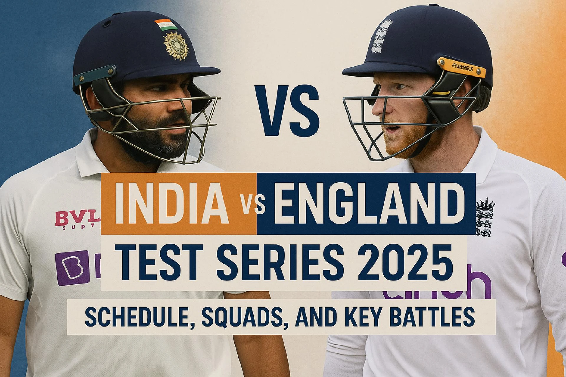 India vs England Test Series 2025: Schedule, Squads, and Key Battles