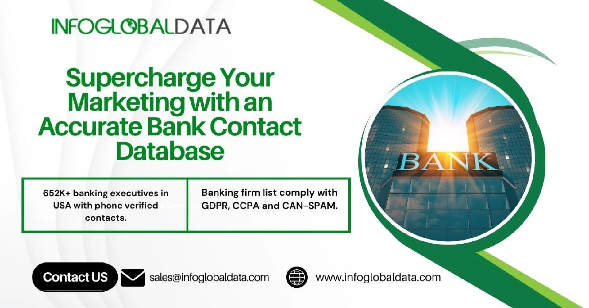 Supercharge Your Marketing with an Accurate Bank Contact Database
