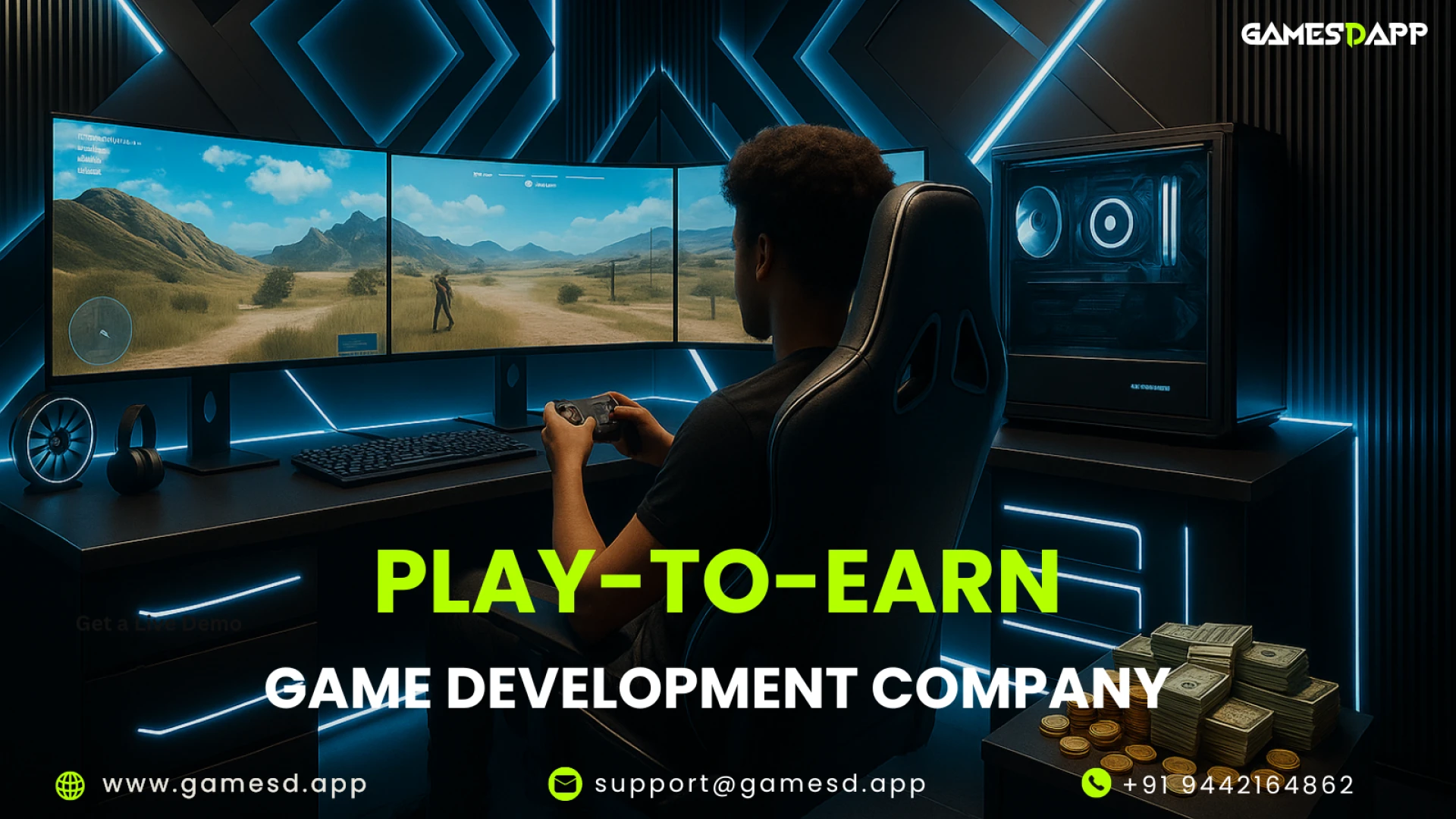 Why Play to Earn Game Development Is the Next Goldmine for Gaming Enthusiast