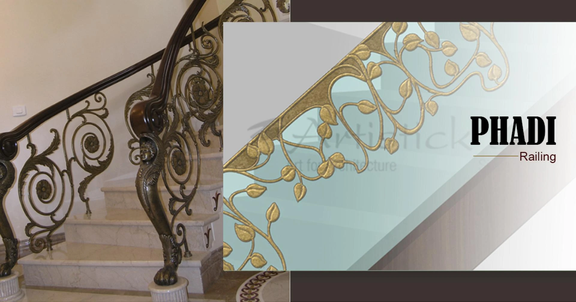 Grace in Every Curve: Discover the Art of Brass Railing Designs for Modern Spaces