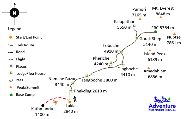 Everest Base Camp Map: A Guide From My Trekking Experience