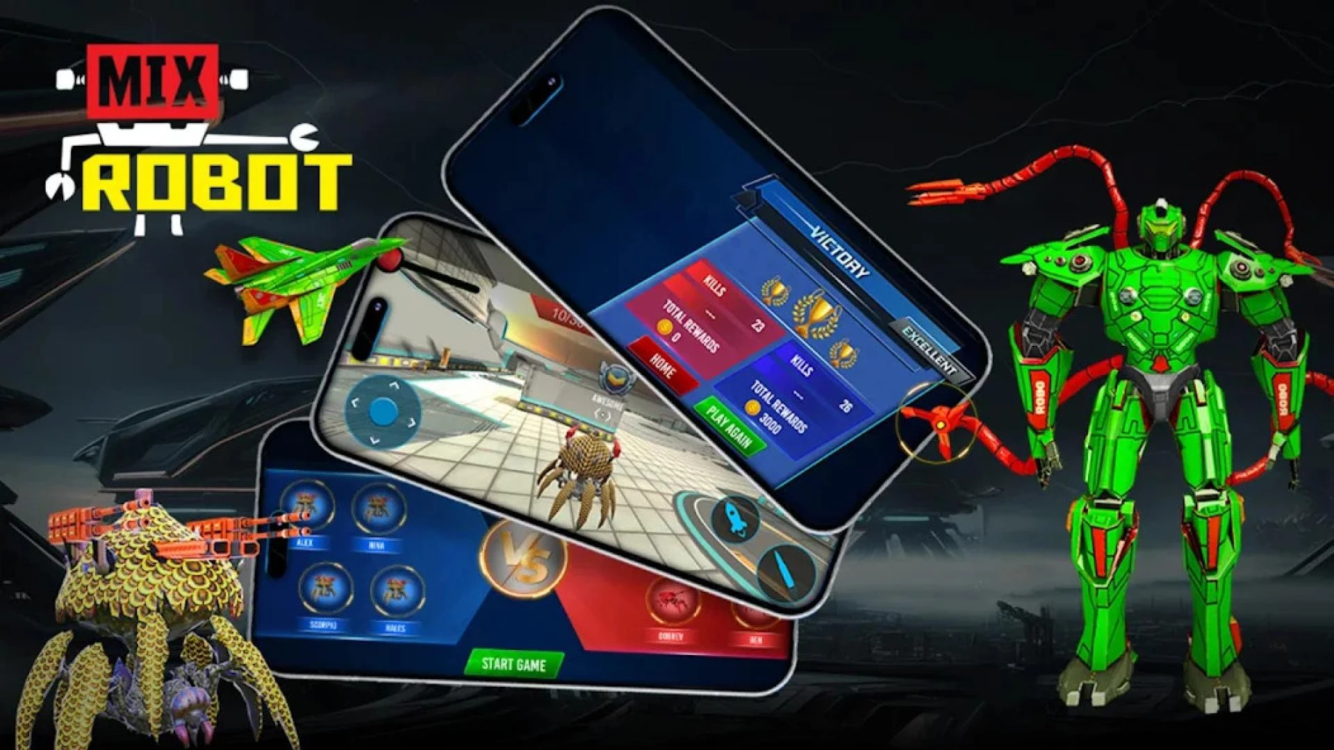 Robot Mech Battle & Survival: An Engaging Indoor and Therapeutic Game for Kids