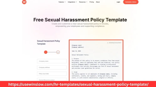 Use Sexual Harassment Policy Template for Clear Guidelines
