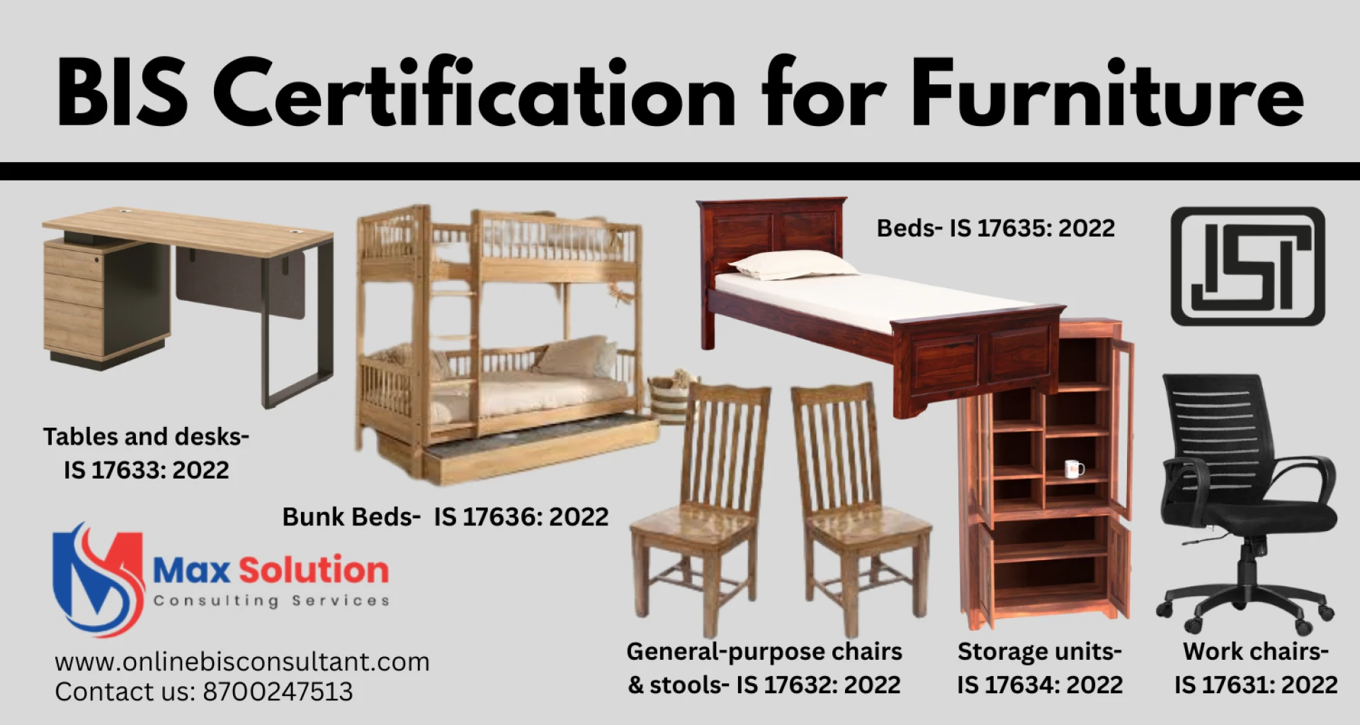 Overview of BIS Certification for Furniture Scheme