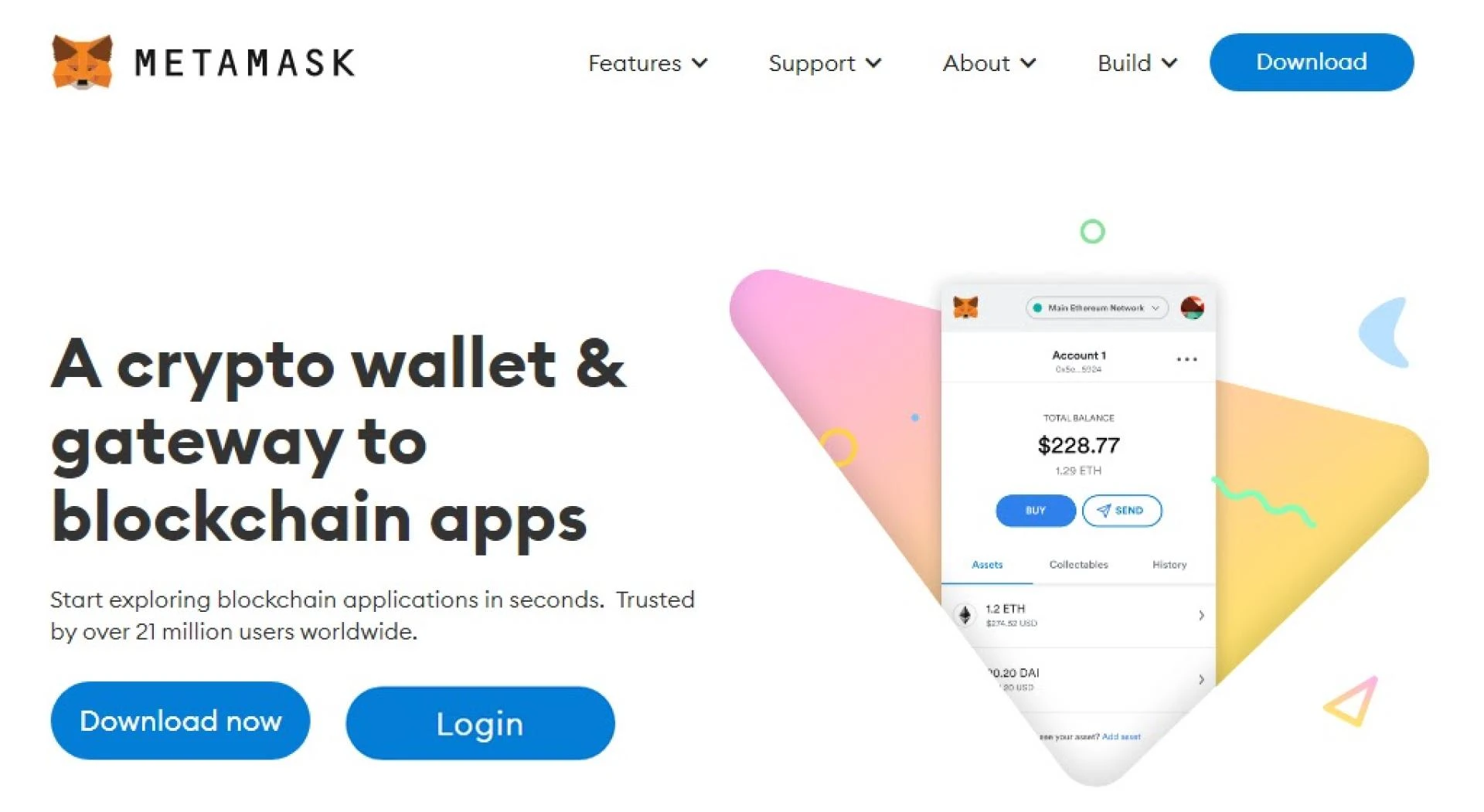 Download MetaMask Wallet - MetaMask© Browser extension