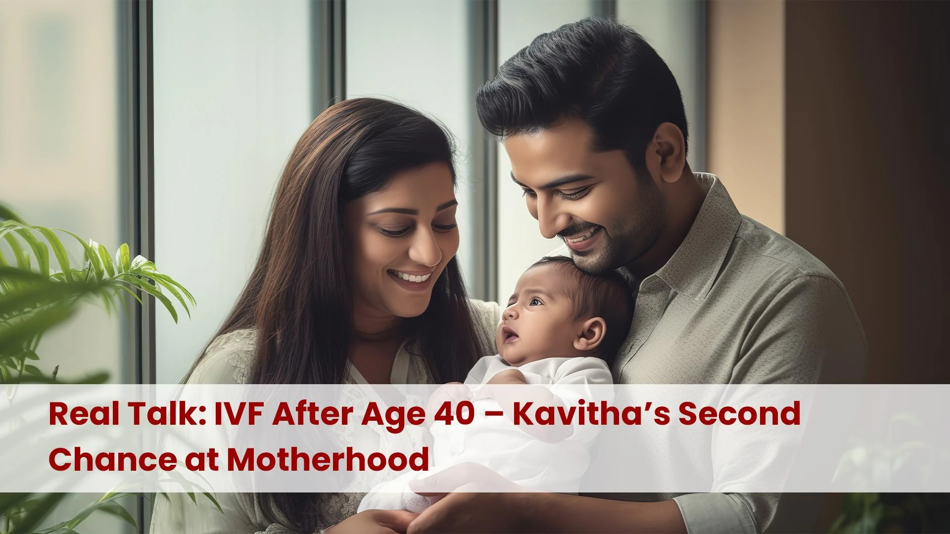Real Talk: IVF After Age 40 – Kavitha’s Second Chance at Motherhood 
