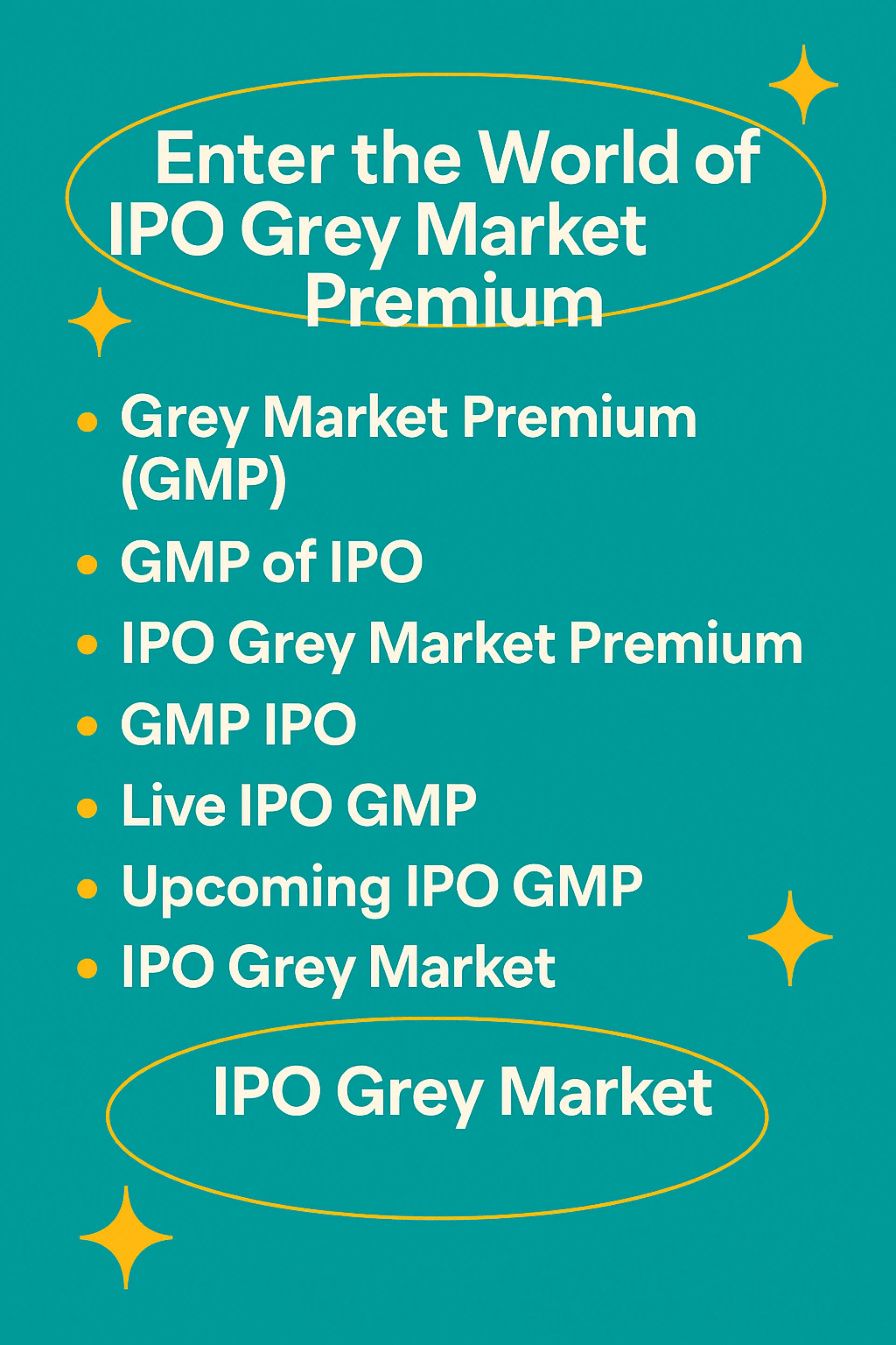 Enter the World of IPO Grey Market Premium (GMP)