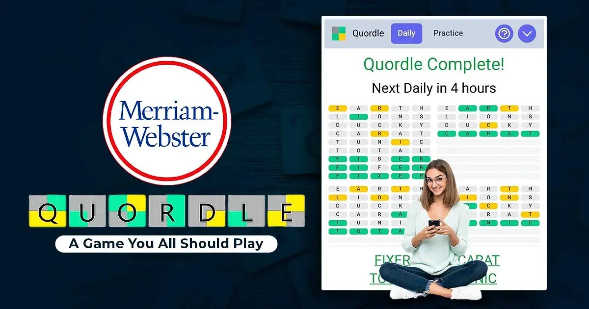 Quordle Merriam-Webster: Your Fun Word Game Adventure Awaits!