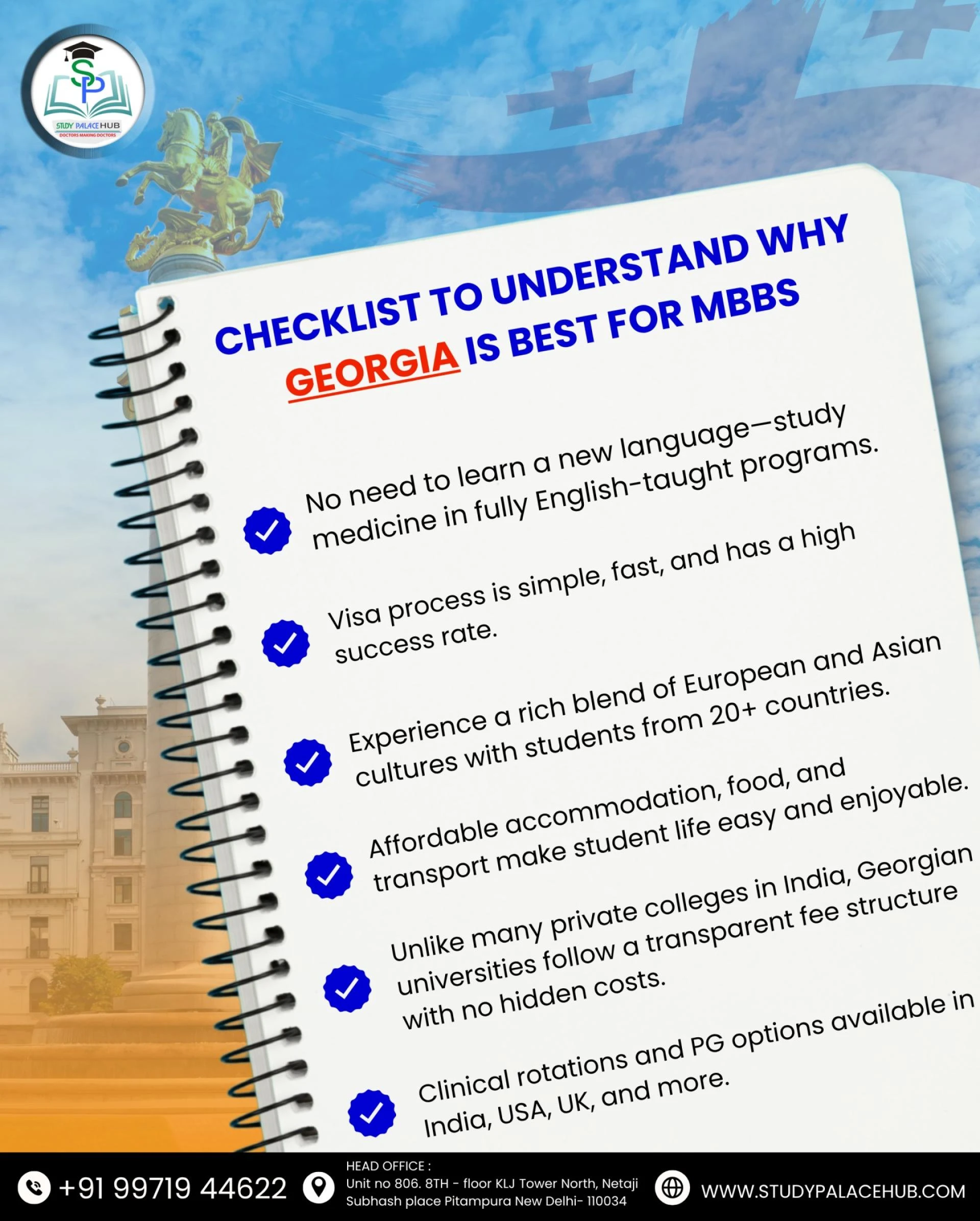 Study MBBS in Georgia – A Smart Choice for Indian Students in 2025-2026