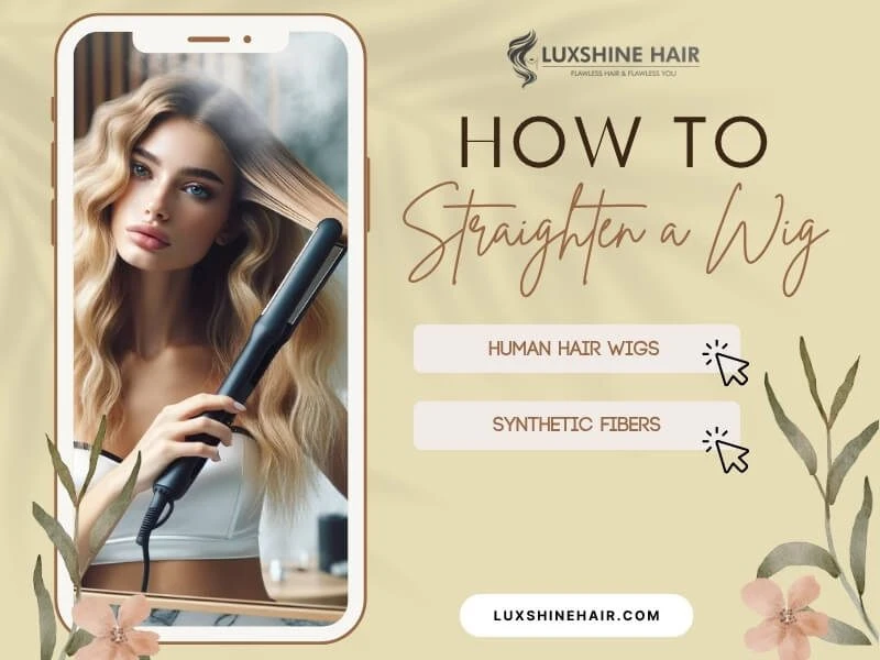 Professional Equipment: How to Straighten a Wig with Quality Tools