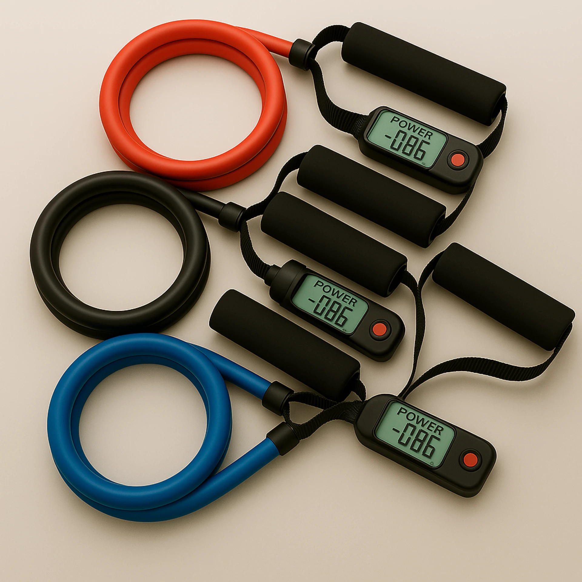 Resistance Bands with Power Meter