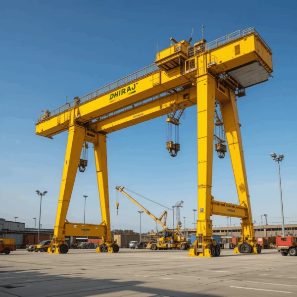 Why Are Gantry Crane Manufacturers in India Revolutionizing Heavy Lifting?
