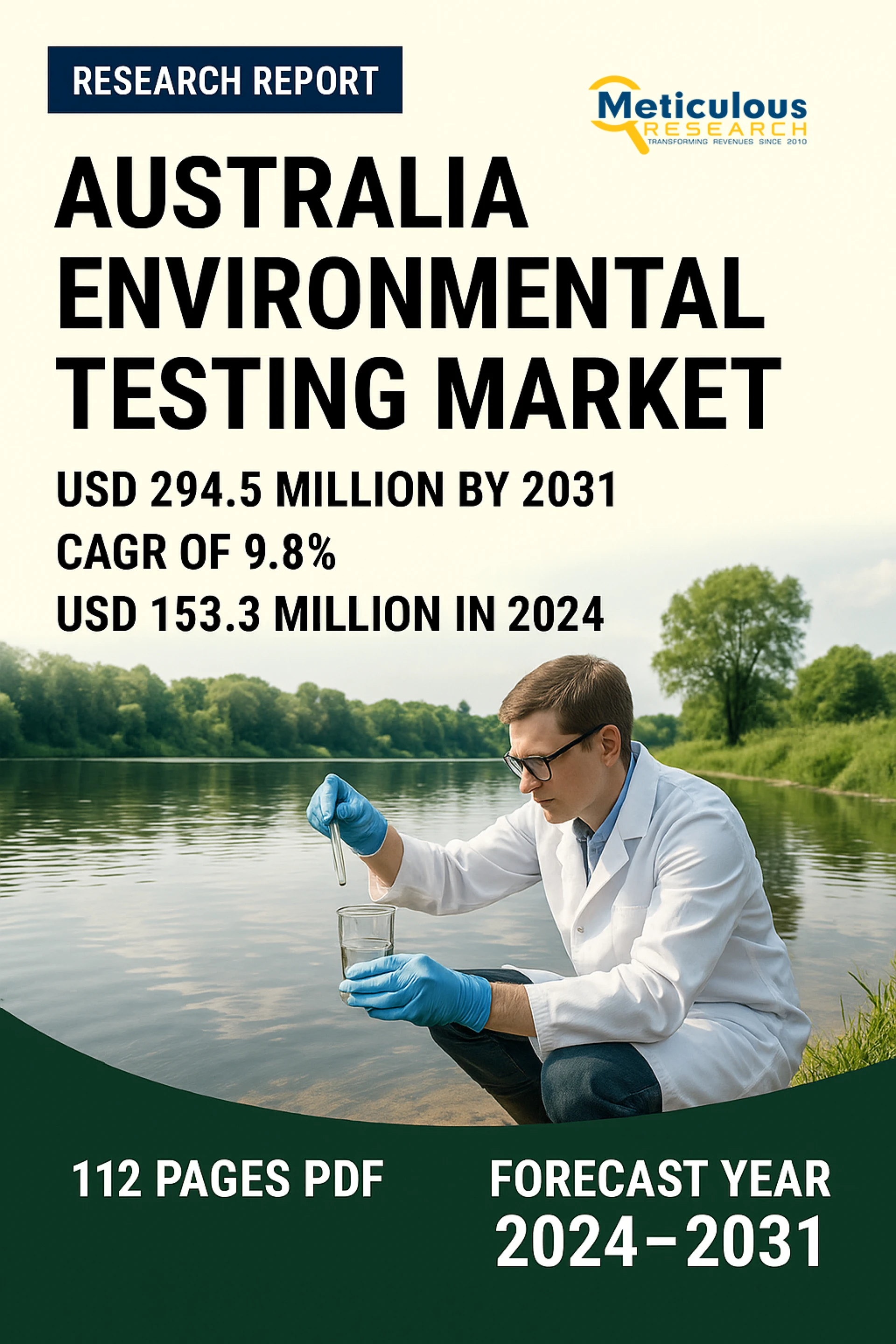 Australia Environmental Testing Market to Be Worth $294.5 Million by 2031
