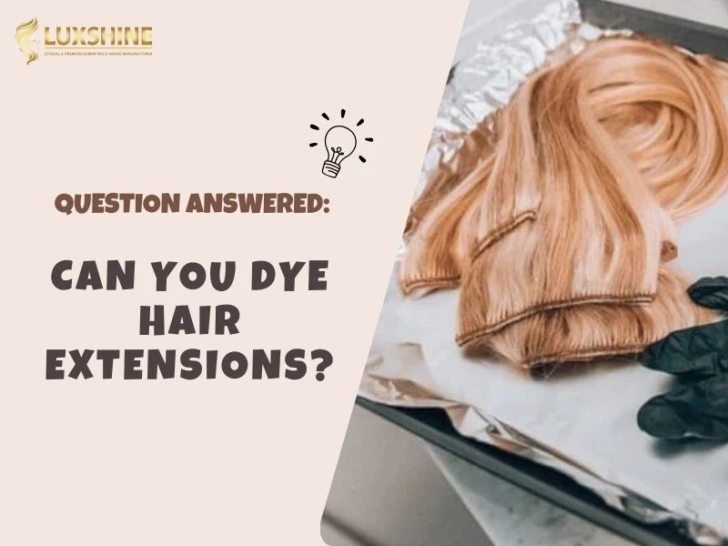 Can You Dye Hair Extensions with Dip Dye Method? Trendy Color Effects