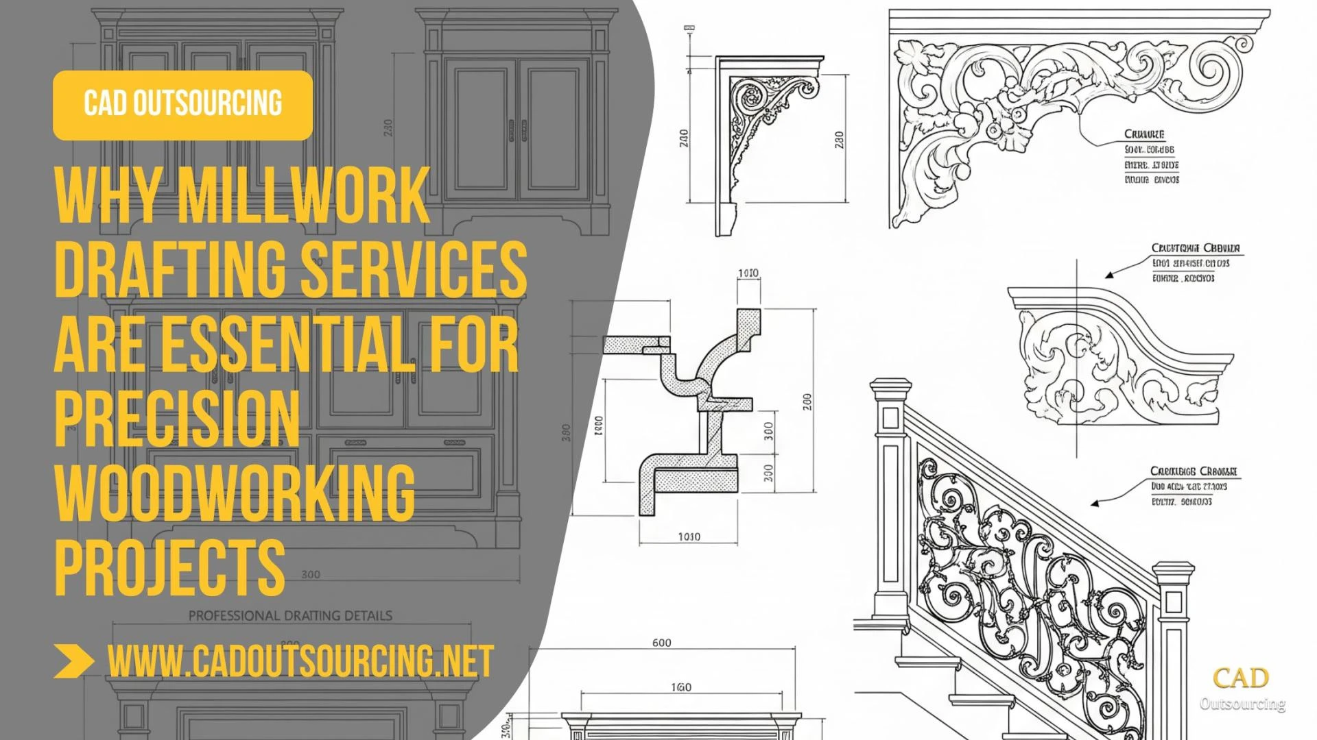 Why Millwork Drafting Services Are Essential for Precision Woodworking Projects