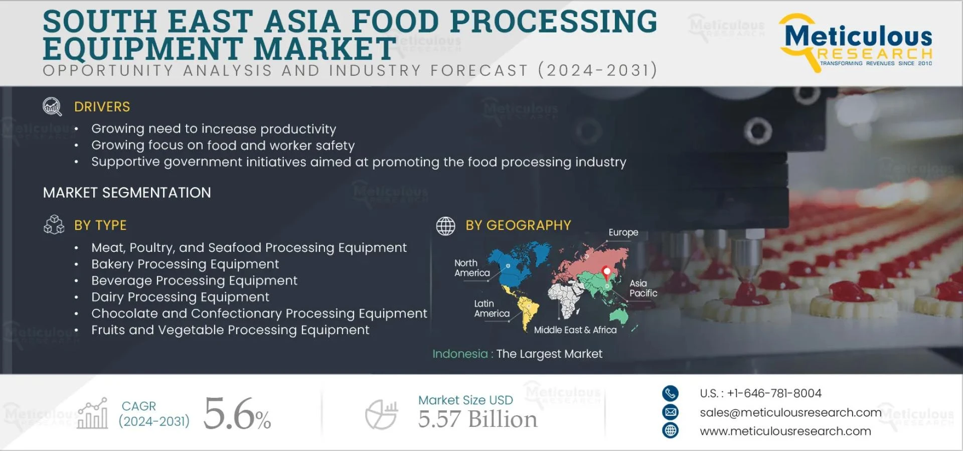 Future Prospects of the South East Asia Food Processing Equipment Market