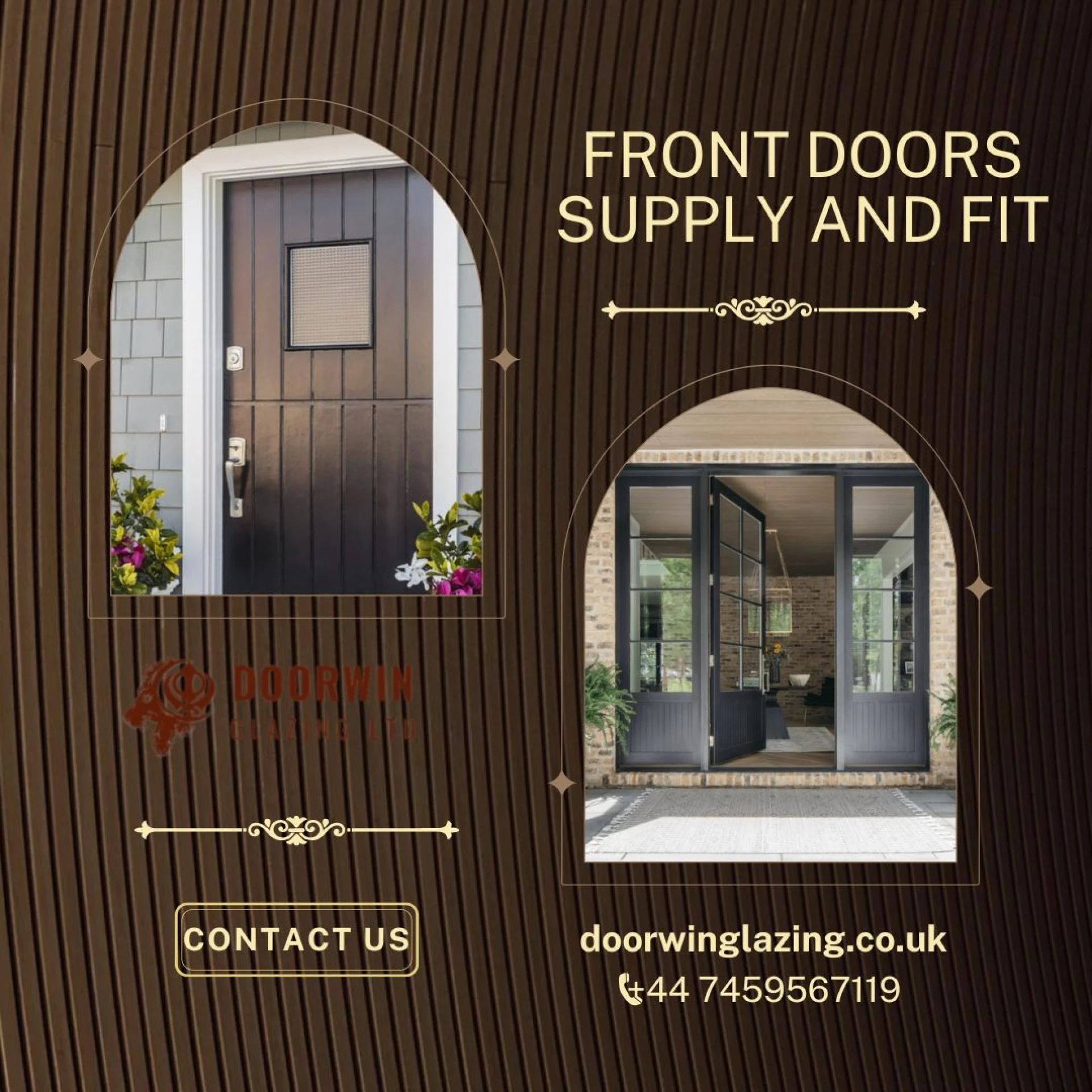 Why Choose a Professional for Front Doors Supply and Fit in the UK?