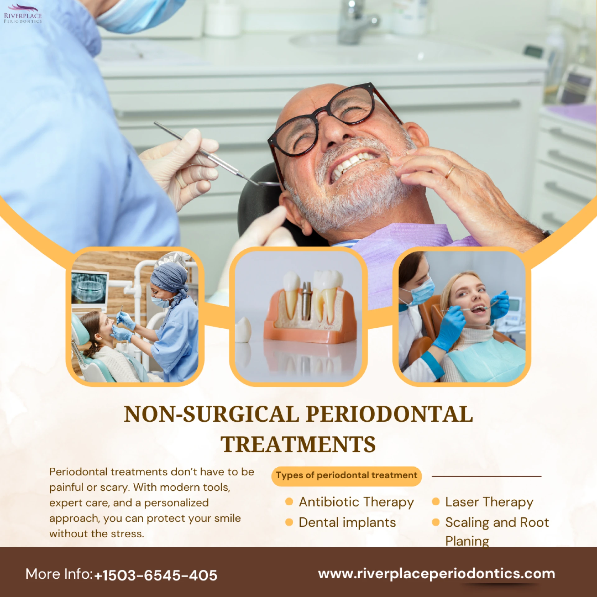 What are Non-Surgical Periodontal Treatments ?