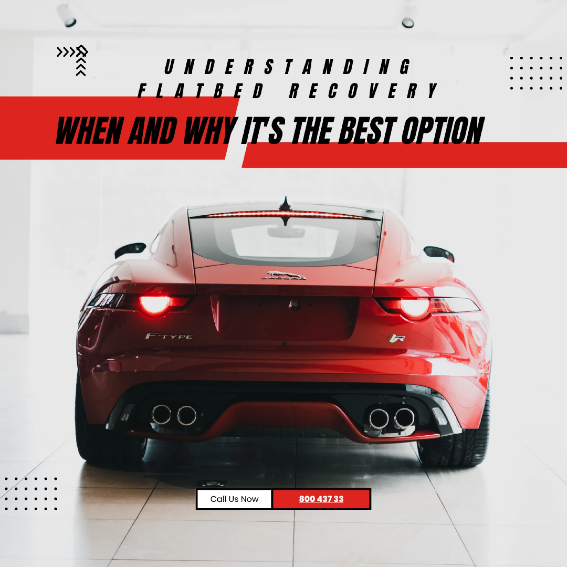 Understanding Flatbed Recovery: When and Why It's the Best Option