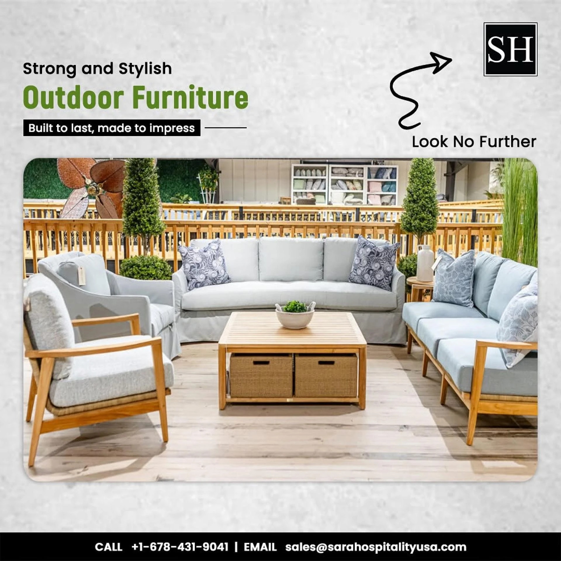Outdoor Furniture for Hotels – Trusted Hospitality Outdoor Furniture Suppliers