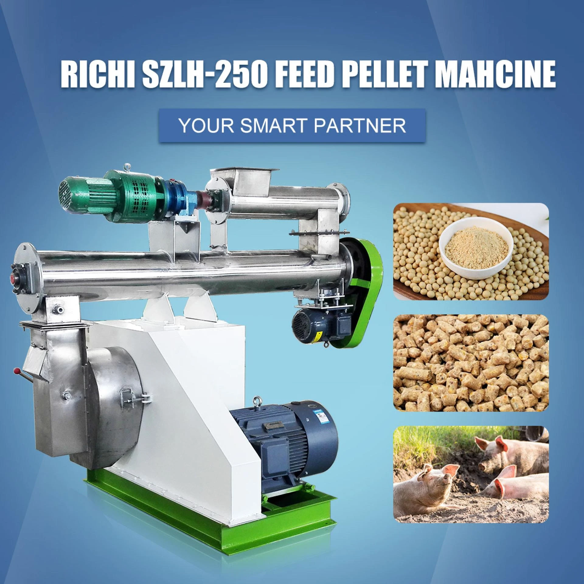 Animal Feed Pellet Mill ： A Complete Overview to Livestock Feed Processing Technology