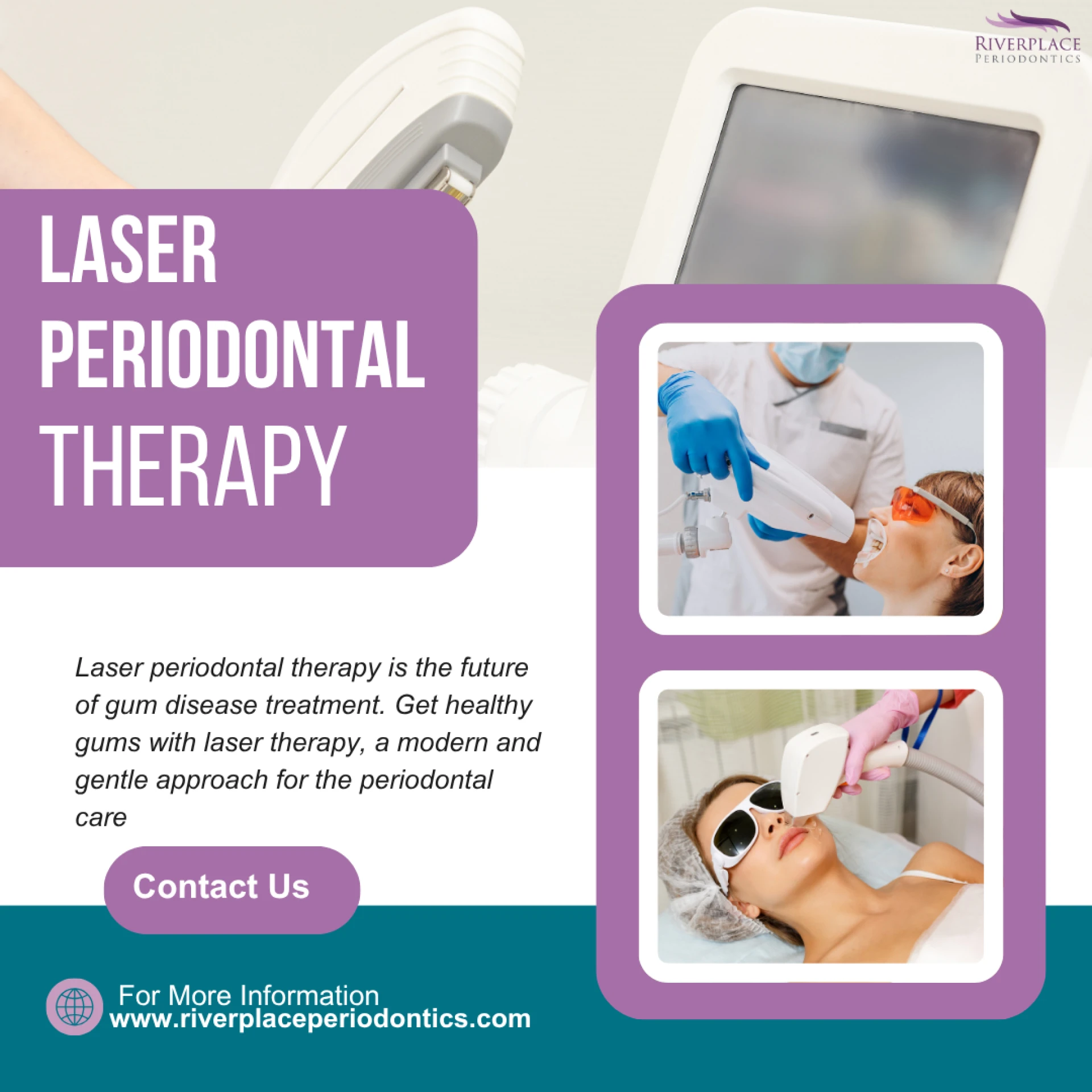  Laser periodontal therapy for gum disease !