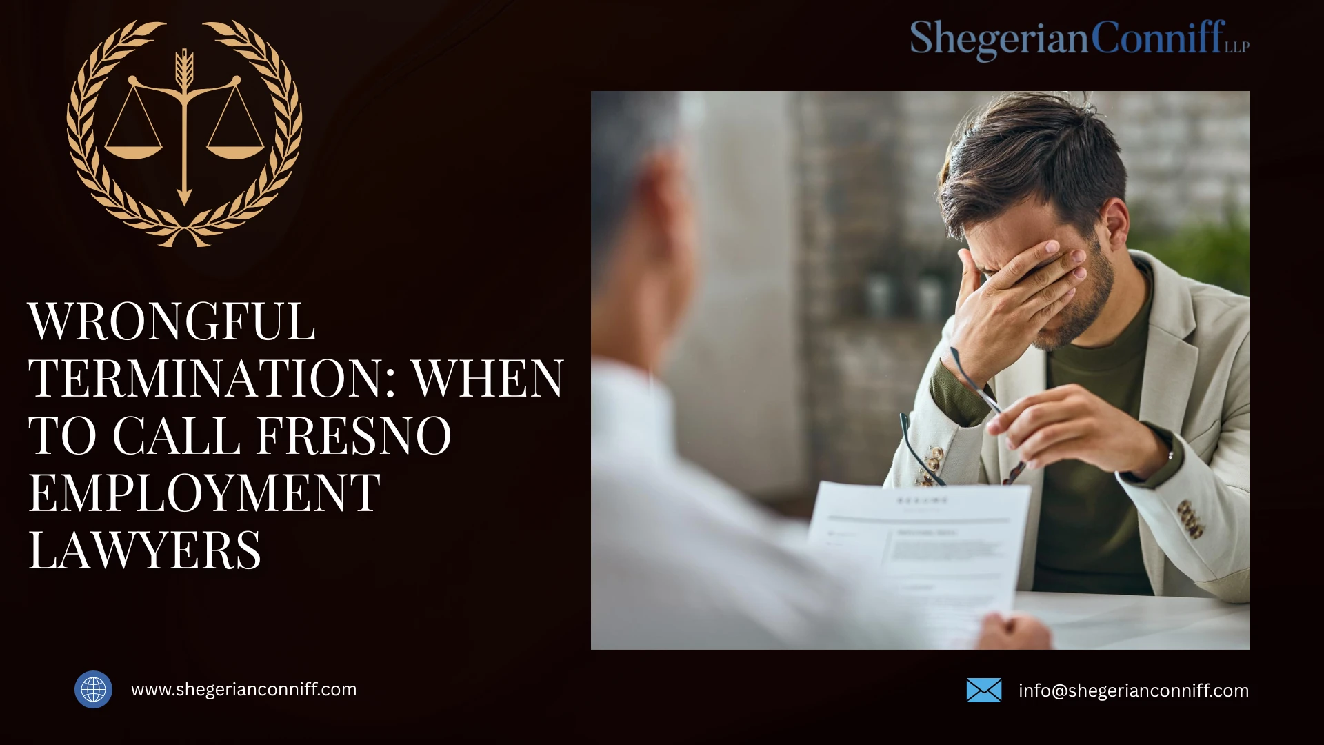 Wrongful Termination: When to Call Fresno Employment Lawyers