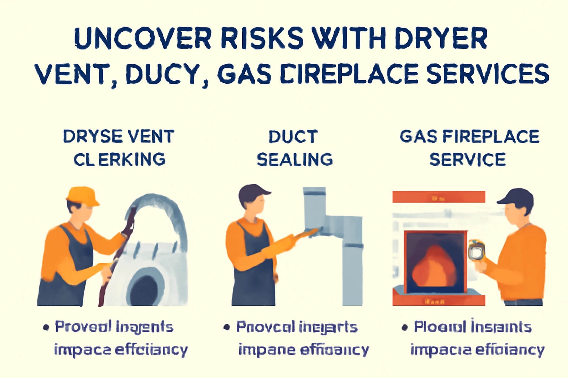  Is Your Home at Risk? Uncover Hidden Dangers with Dryer Vent Cleaning Service, Duct Sealing Services, and Gas Fireplace Service