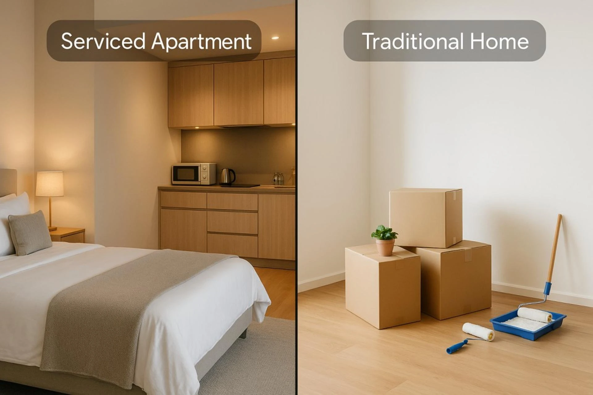 Serviced Apartments vs. Traditional Homes: What Suits You?