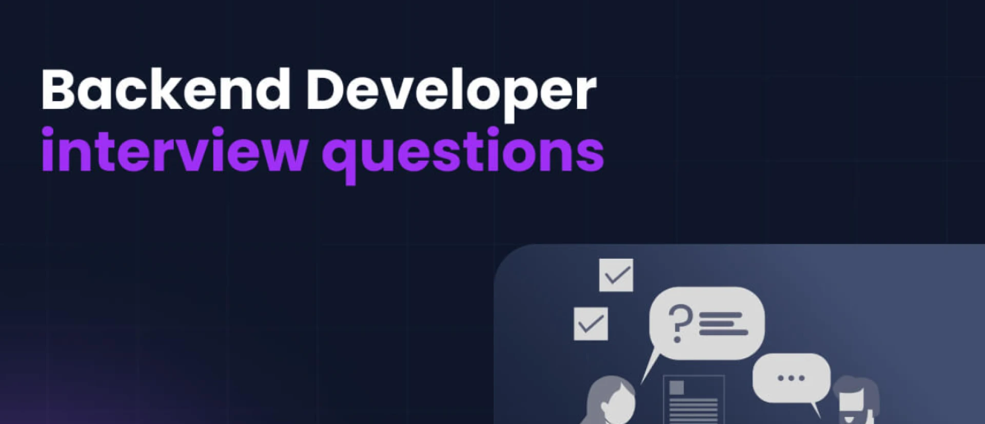 Actionable Steps to Conquer Technical Interviews for Back-End Roles