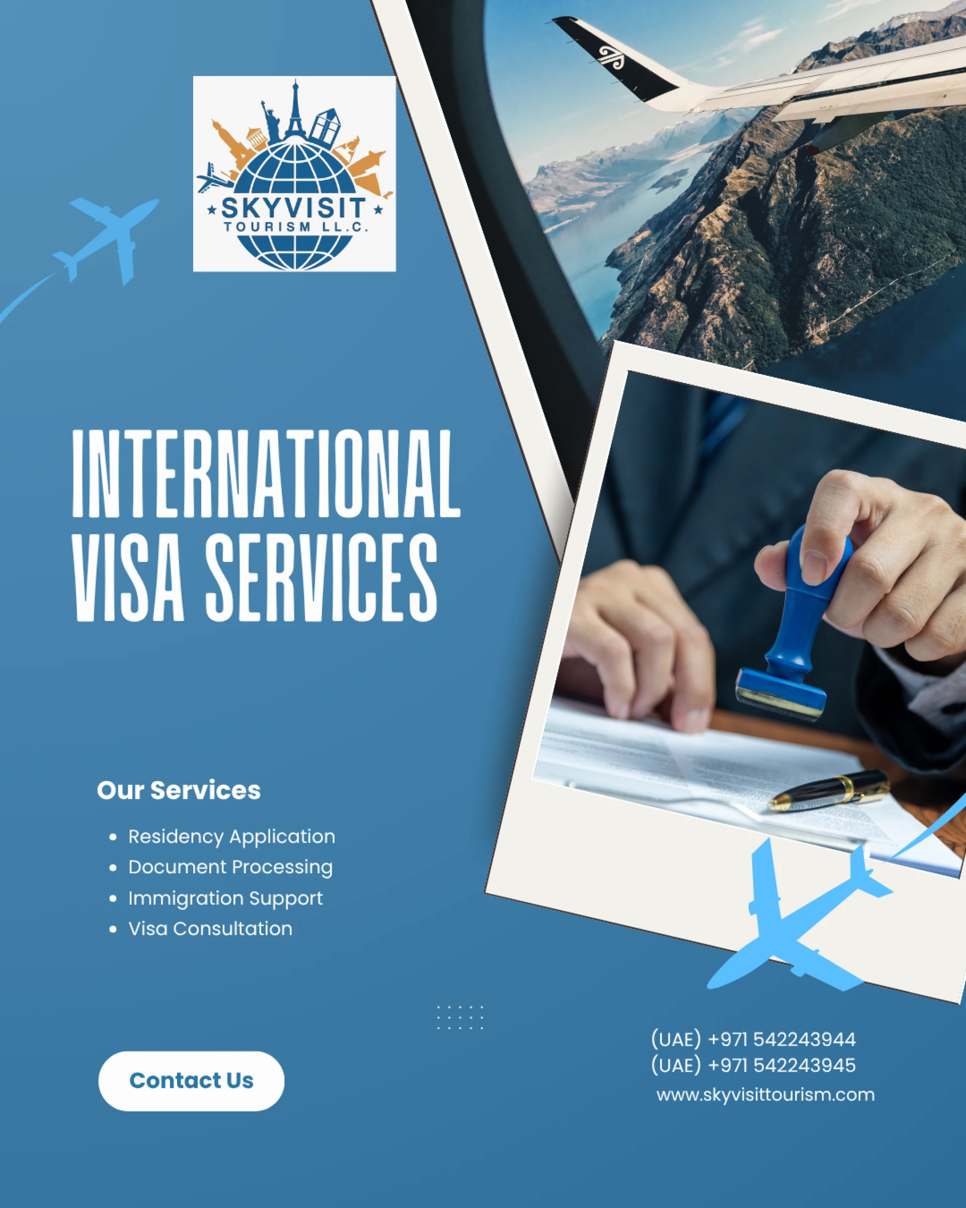 UAE Visa Fees 2025 – Tourist, Work, Family & More