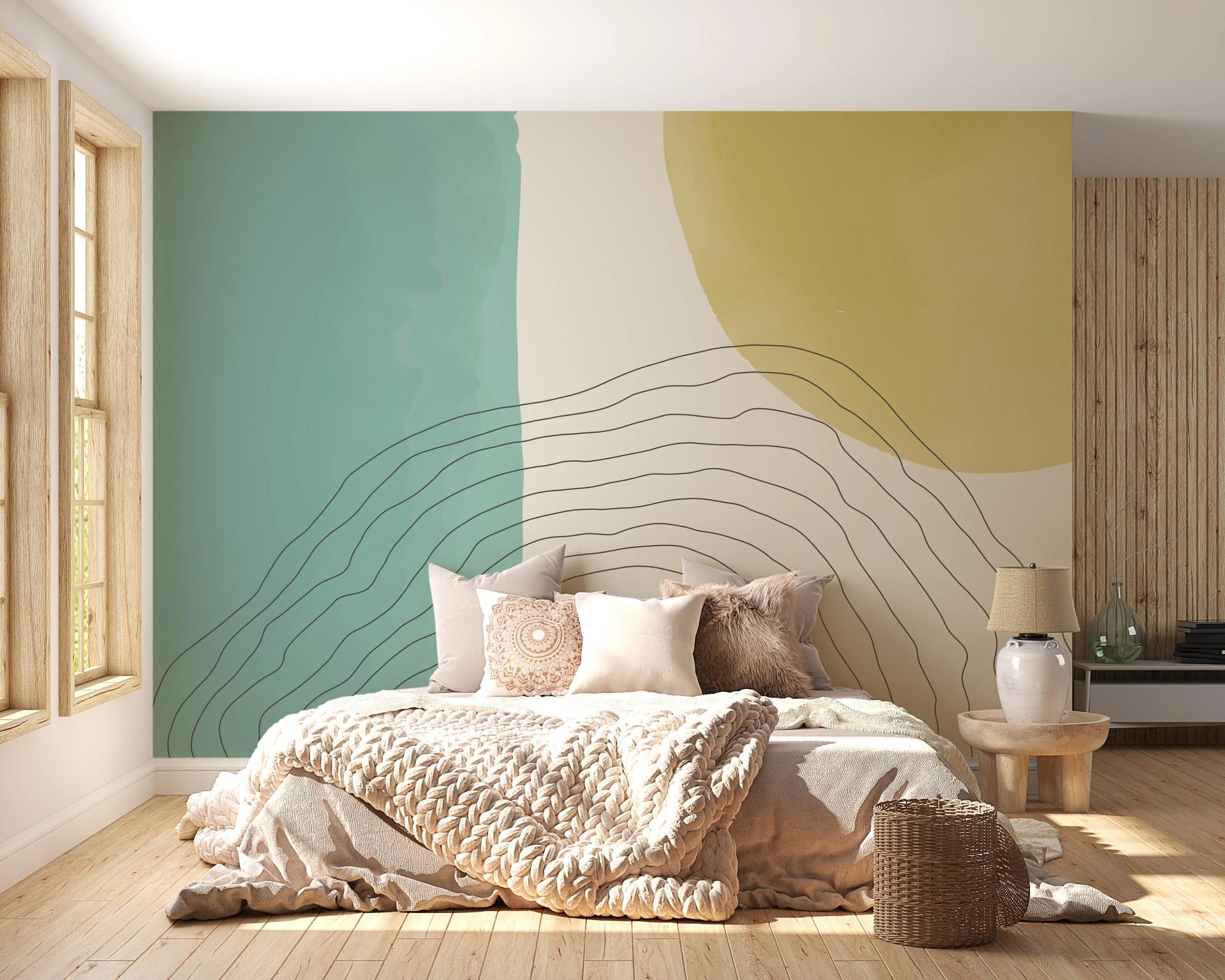 Top Abstract Wallpaper Trends Taking Over Modern Interiors