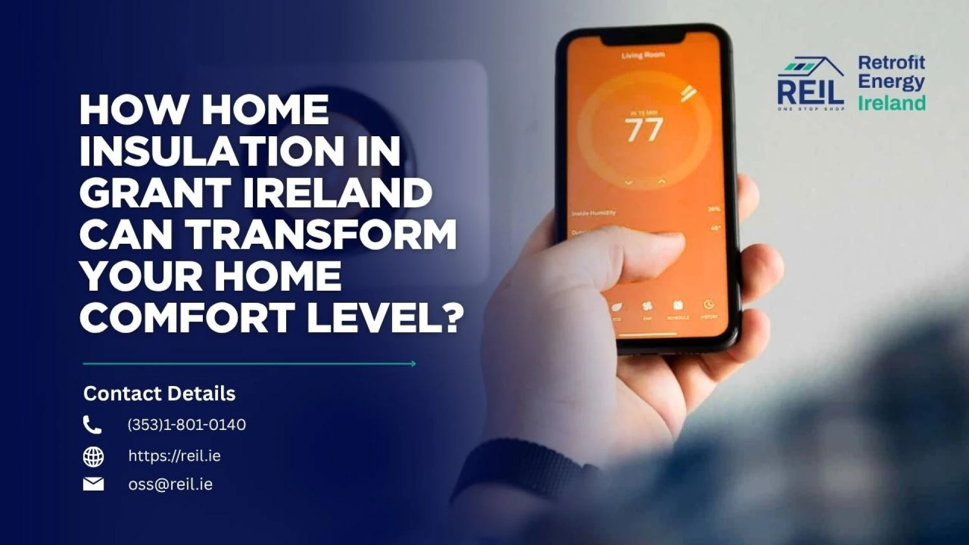 How Home Insulation in Grant Ireland Can Transform Your Home Comfort Level?  