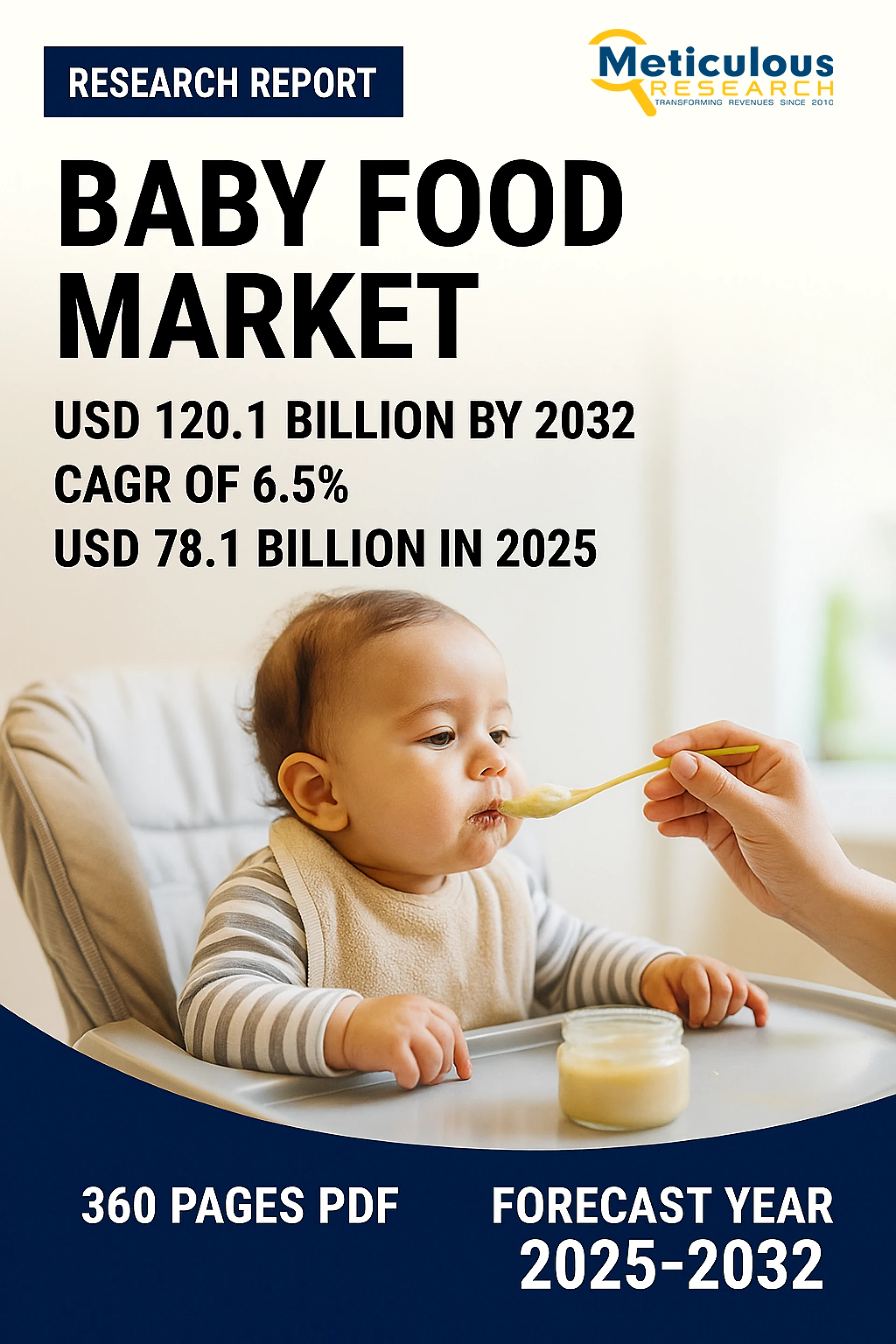 Baby Food Market: Size, Share, Forecast & Trends Analysis