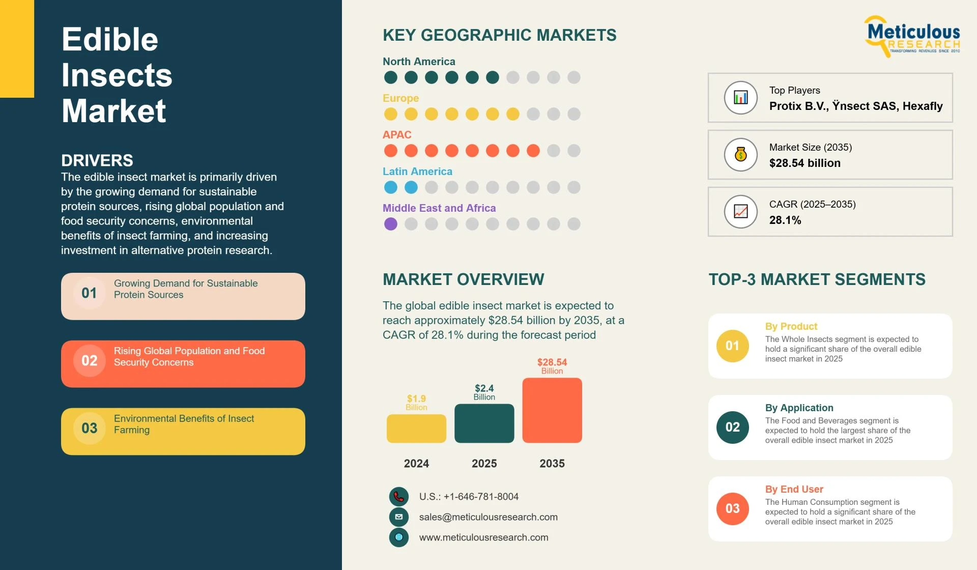 The Rise of Insect Protein: Edible Insects Market Insights & Opportunities