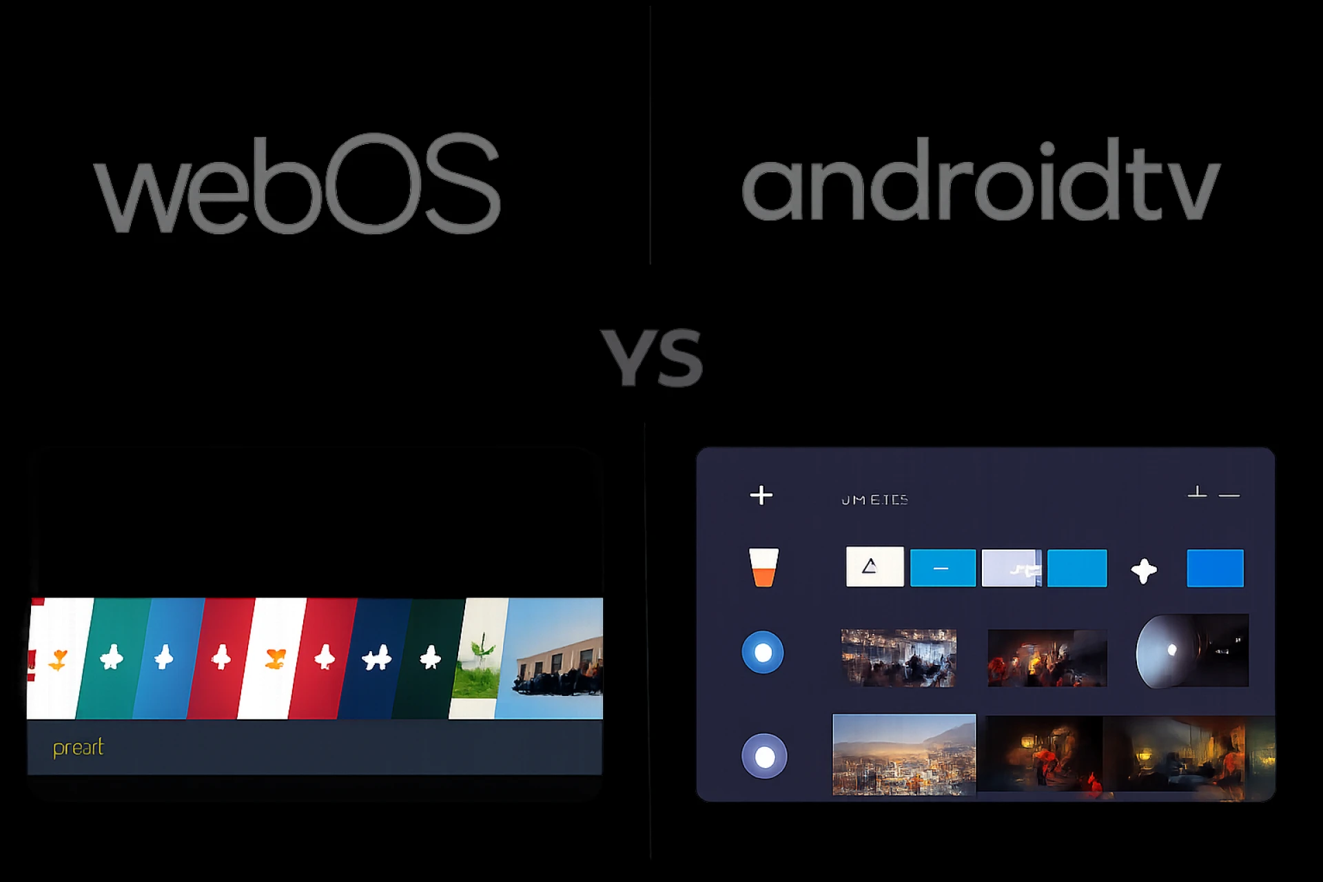 Smart TV Showdown: WebOS vs Android TV for Streaming, Gaming, and More