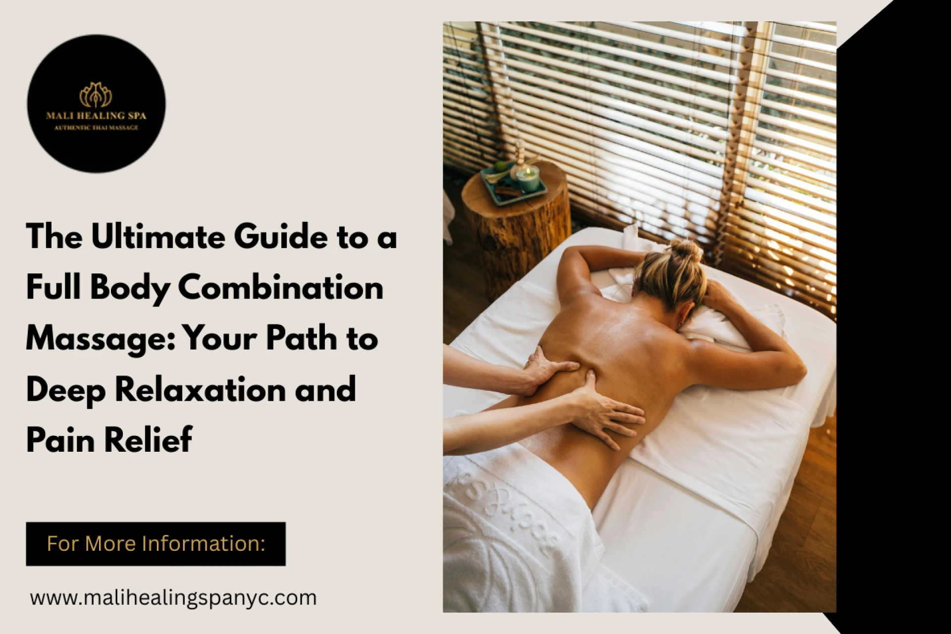 The Ultimate Guide to a Full Body Combination Massage: Your Path to Deep Relaxation and Pain Relief