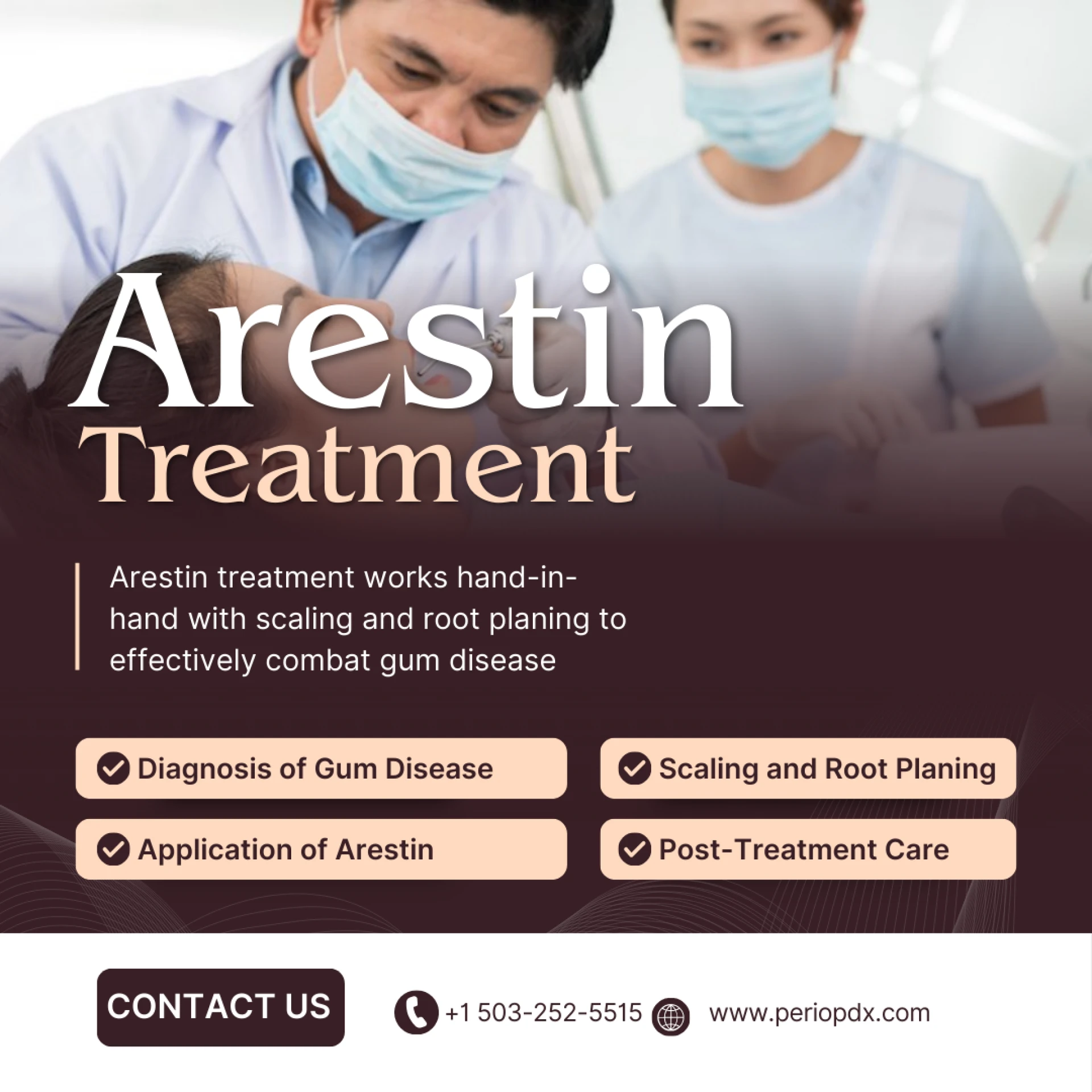 How Arestin Treatment Supports Scaling and Root Planing?