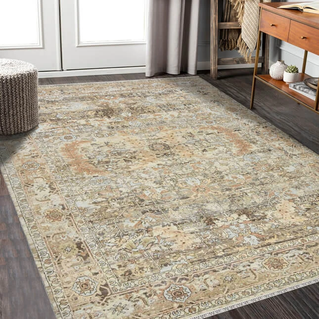 Styling American Living Rooms with Oversized Hand-Knotted Rugs
