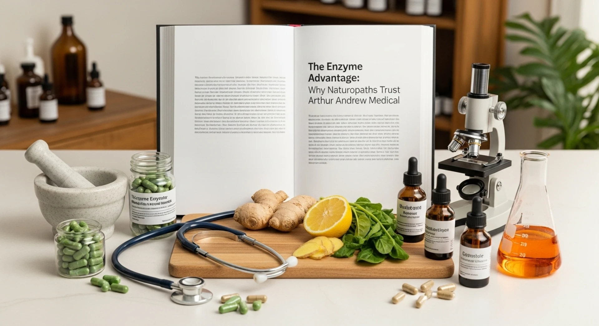 The Enzyme Advantage: Why Naturopaths Trust Arthur Andrew Medical