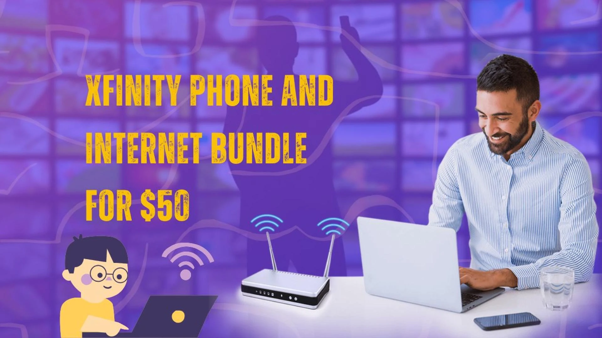 Xfinity Phone and Internet Bundle for $50