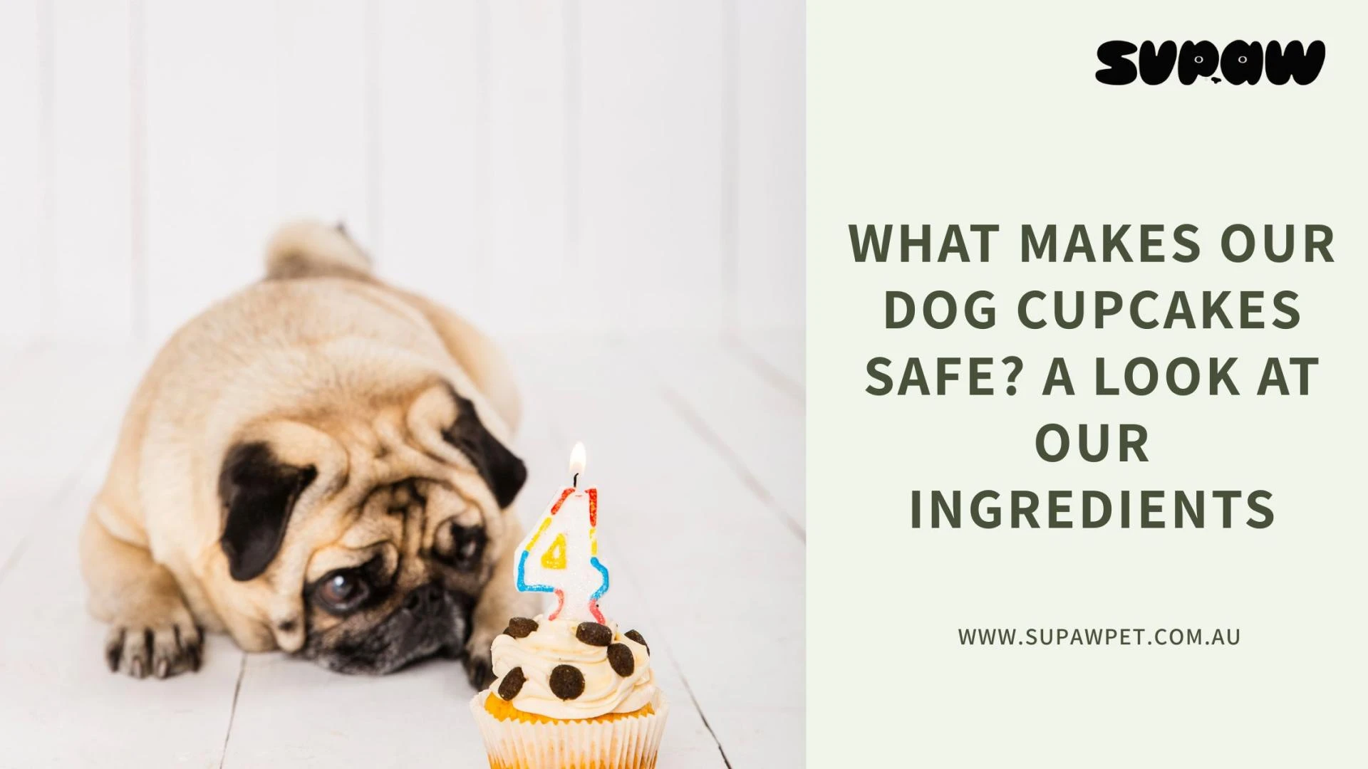 What Makes Our Dog Cupcakes Safe? A Look at Our Ingredients