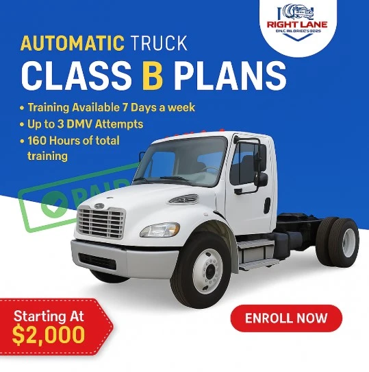 CDL B License – Start a Driving Career with Flexibility and Opportunity