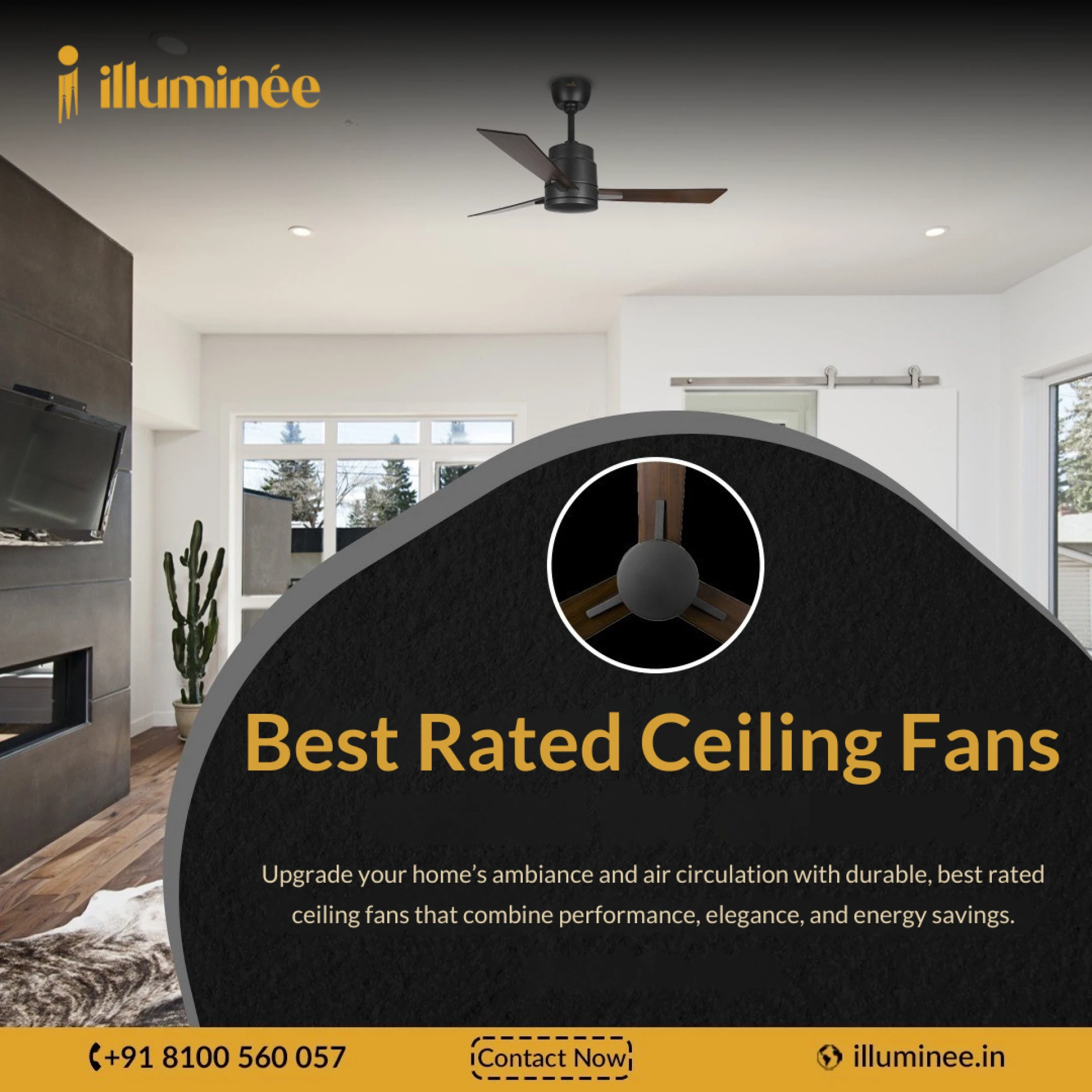 Why Noise Levels Should Be a Key Consideration When Choosing the Best Rated Ceiling Fan