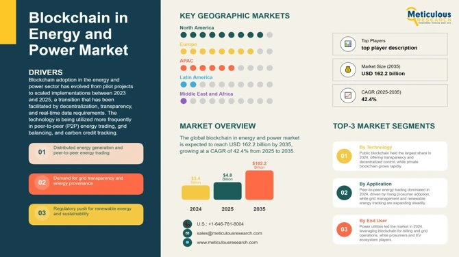 Regional Trends and Ap­plication Shares in Energy Blockchain