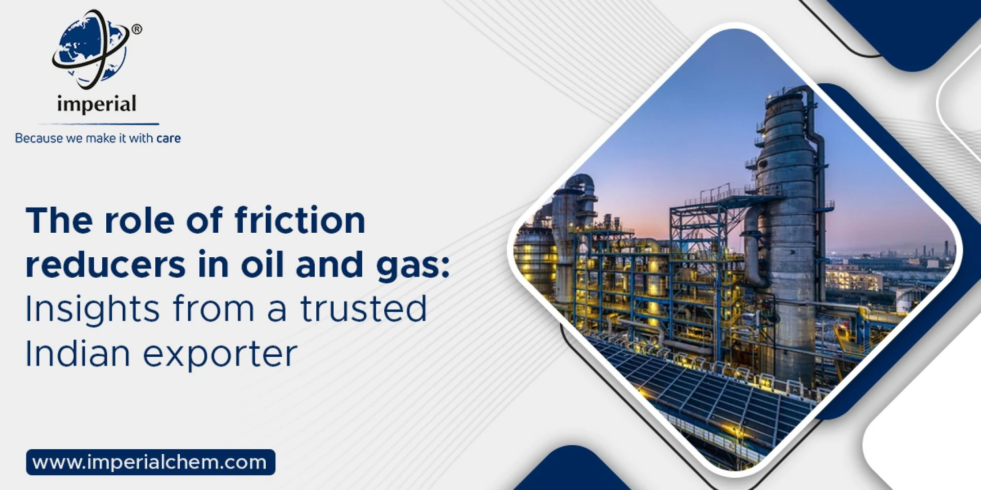 The role of friction reducers in oil and gas - Insights from a trusted Indian exporter