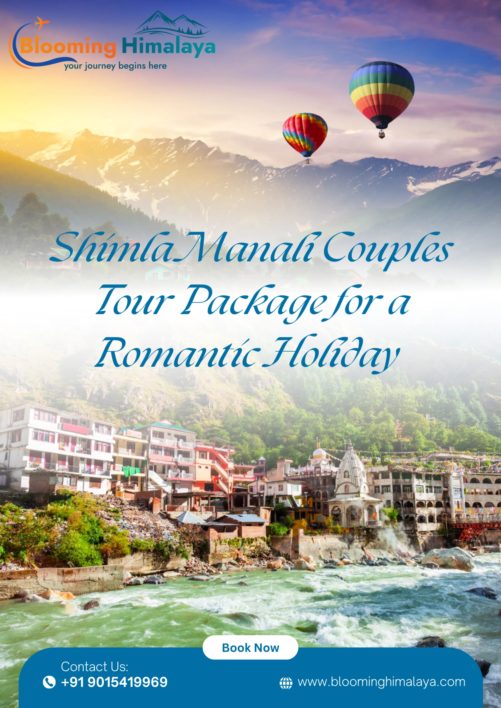 Shimla Manali Couples Tour Package for a Romantic Holiday 