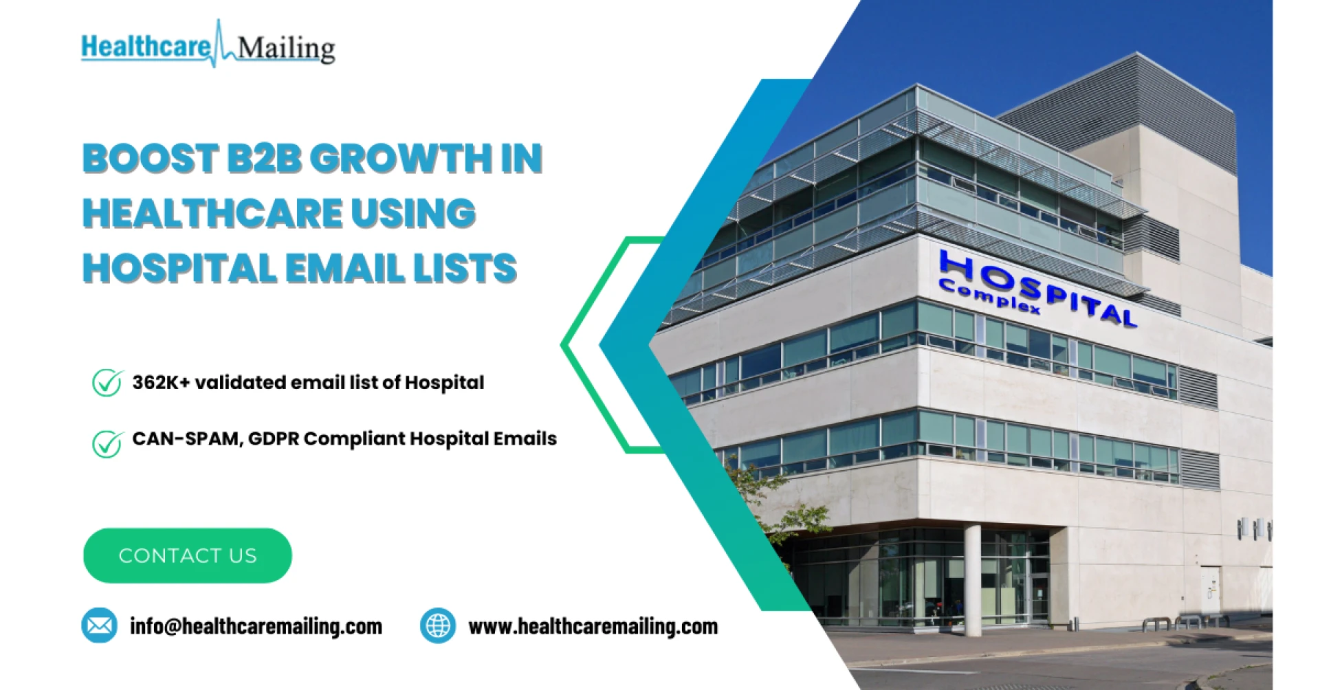 Boost B2B Growth in Healthcare Using Hospital Email Lists | Healthcare Mailing