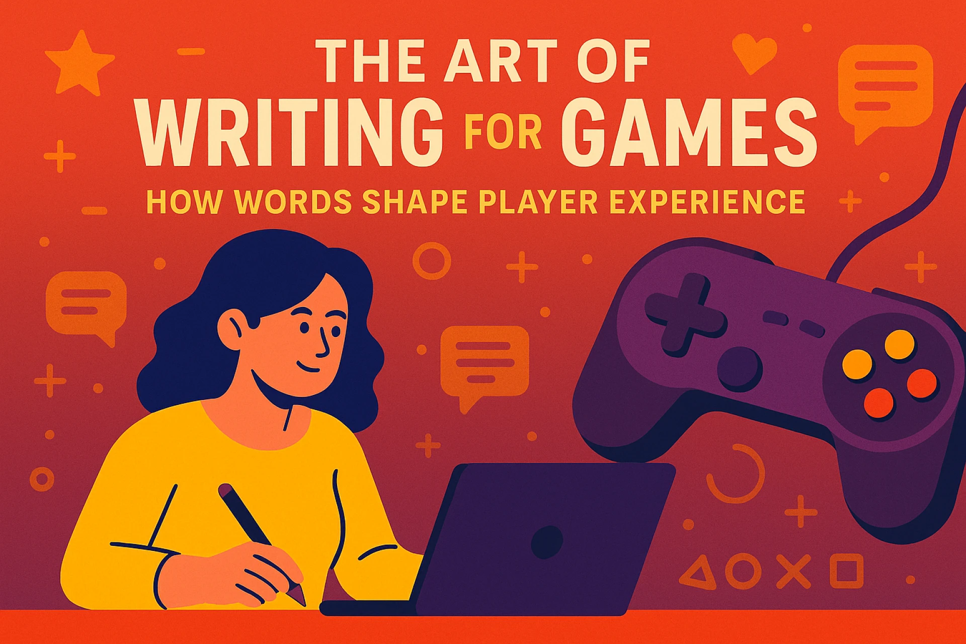 The Art of Writing for Games: How Words Shape Player Experience