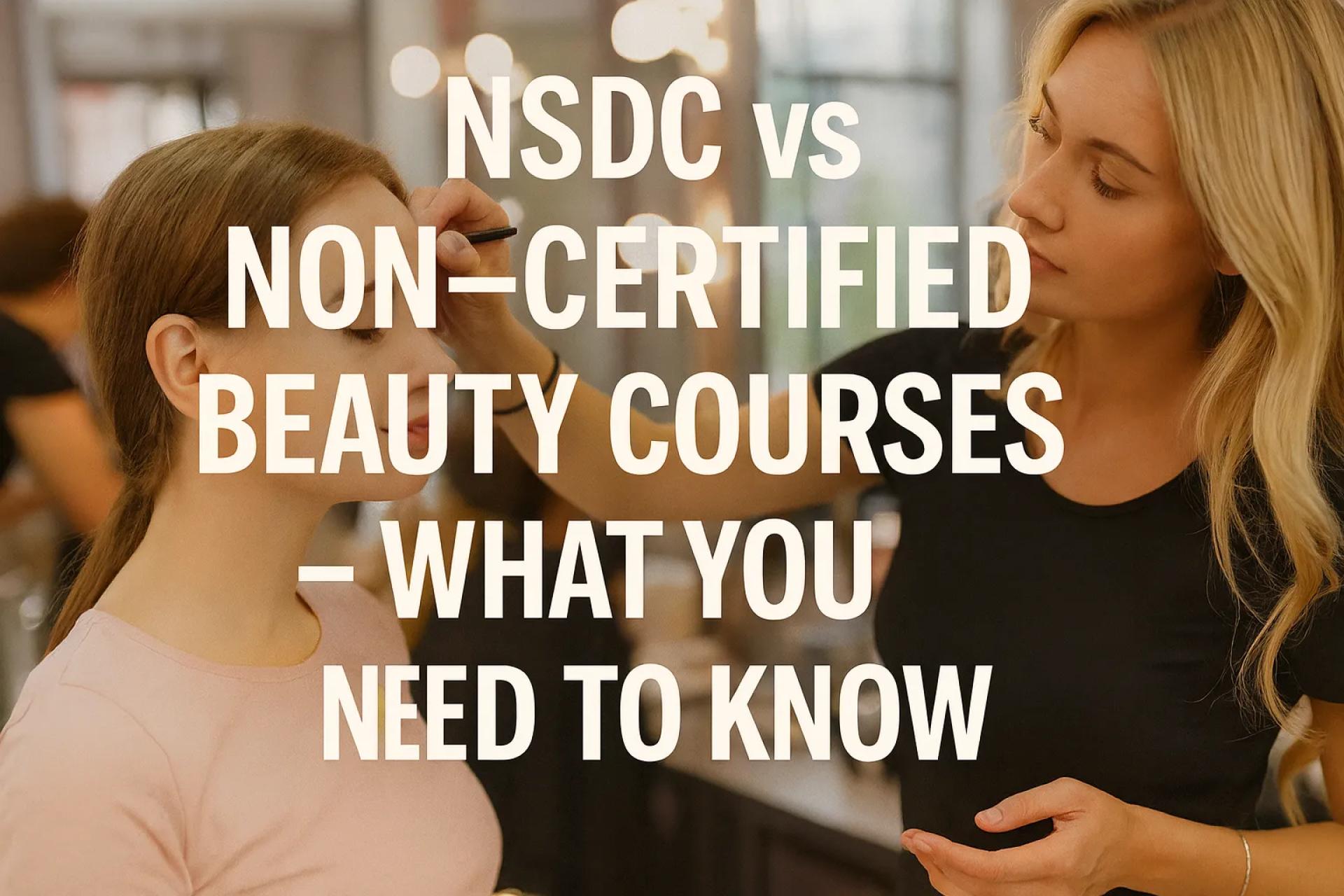 NSDC vs Non-Certified Beauty Courses – What You Need to Know